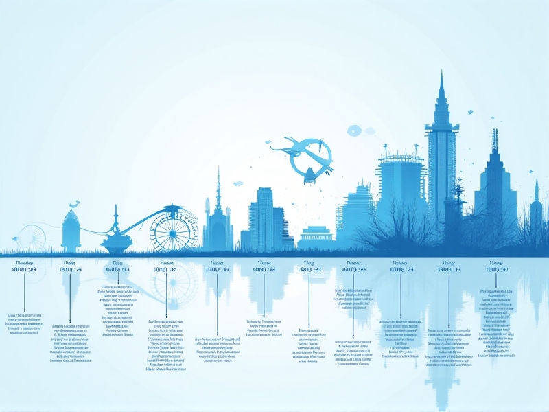 A timeline graphic depicting the evolution of cryoneurolysis in medical practice. The image includes key milestones, such as early studies, technological advancements, and its application in migraine treatment. The style is clean and modern, with a color palette of blues and whites, and clear, concise labels.